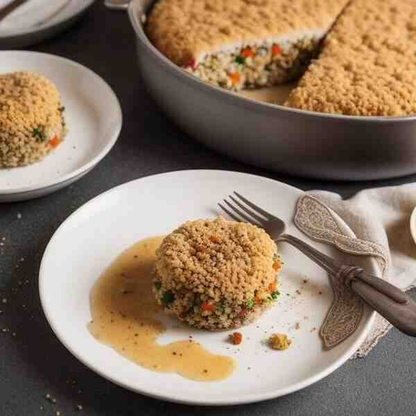 Щука фаршированная рисом и овощами